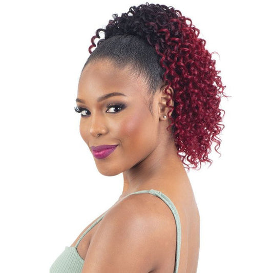 Shake N Go Equal Lite Drawstring Ponytail - COOL WATER 12" Alexwigs