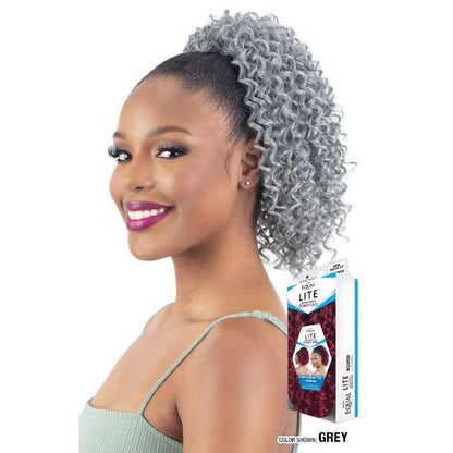 Shake N Go Equal Lite Drawstring Ponytail - COOL WATER 12" Alexwigs