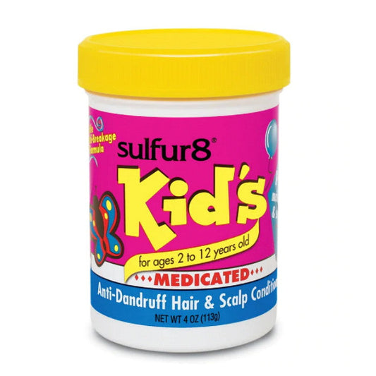 Sulfur-8 Medicated ANTI DANDRUFF CONDITIONER for Kids 4 oz Alexwigs