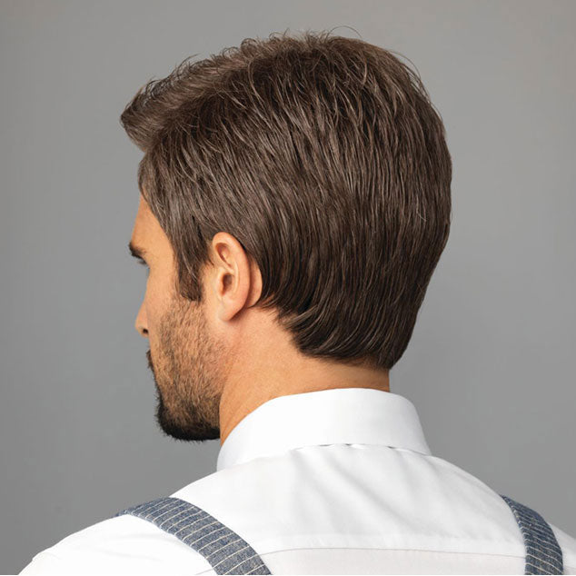 HIM Men's Collection Hand-Tied Lace Front Wig - STYLE Alexwigs