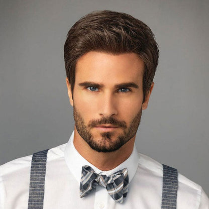 HIM Men's Collection Hand-Tied Lace Front Wig - STYLE Alexwigs