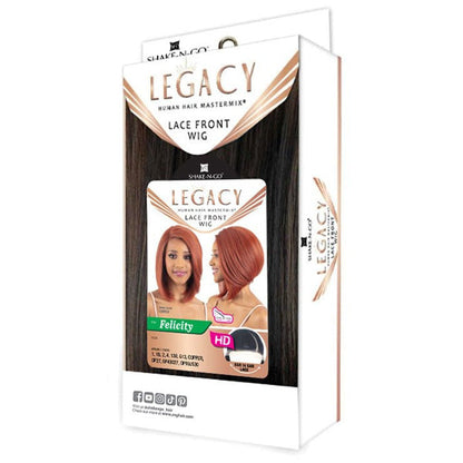 Shake N Go Legacy Human Hair Blend HD Lace Front Wig - FELICITY Alexwigs