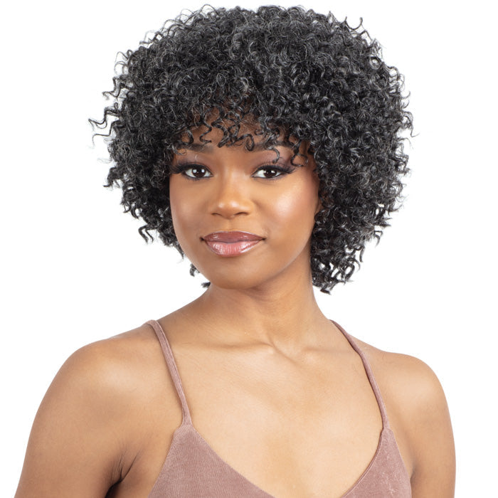 Shake N Go Golden Curl Wig GINA - 100% Human Hair Alexwigs