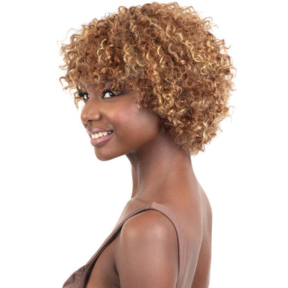 Shake N Go Golden Full Wig - STACEY - 100% HUMAN HAIR WIG Alexwigs