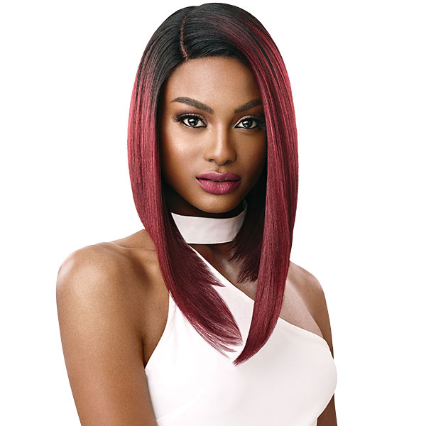 Outre Blunt Cut Swiss Lace L-Parting Lace Front Wig - TALIA Alexwigs