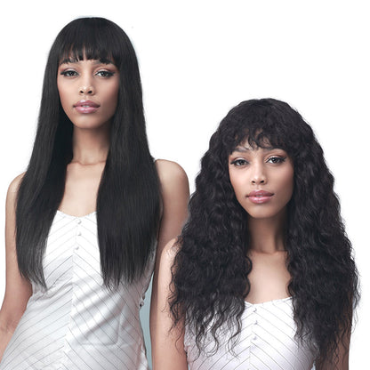 Bobbi Boss 100% Unprocessed Human Hair Wet & Wavy Wig - MH1297 TONINA Alexwigs