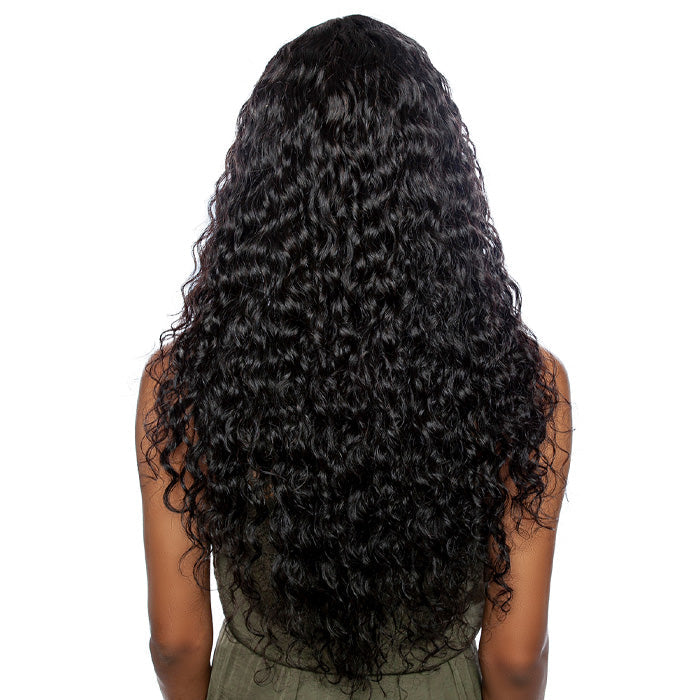 Mane Concept Trill 100% Unprocessed Human Hair 11A Full Wig - DEEP CURL FULL BANG 28" TRM110 Alexwigs