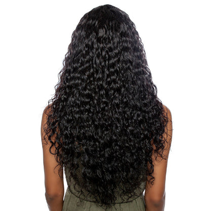Mane Concept Trill 100% Unprocessed Human Hair 11A Full Wig - DEEP CURL FULL BANG 28" TRM110 Alexwigs