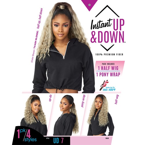 Sensationnel Instant Up & Down Pony Half Wig - UD 7 Alexwigs