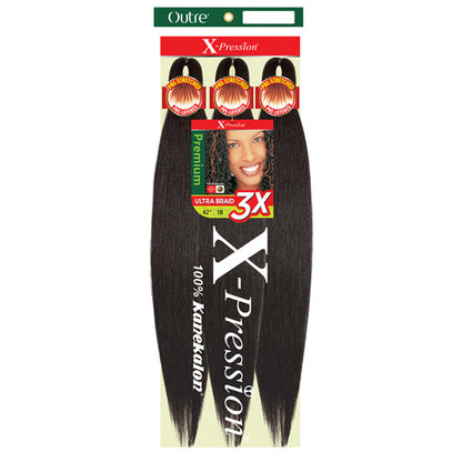 Outre X-Pression Pre-Stretched Braid - ULTRA BRAID 3X 42" Alexwigs