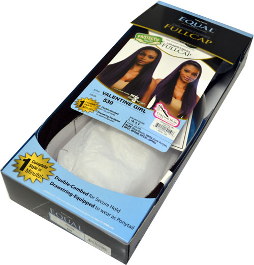 Freetress Equal Drawstring Fullcap Half Wig VALENTINE GIRL Alexwigs