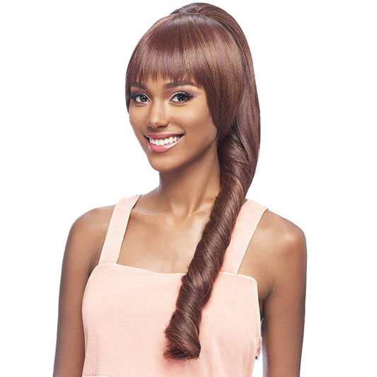 Vanessa Snap Bang & Pony Bundle Removable Bang Wrap Ponytail - STBB ALICIA Alexwigs