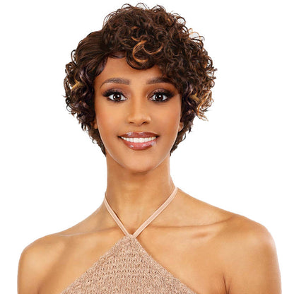 Vanessa Party Lace Y-Shaped Wider Part Lace Front Wig - BRITTNEY Alexwigs