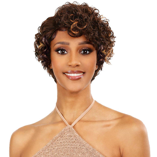 Vanessa Party Lace Y-Shaped Wider Part Lace Front Wig - BRITTNEY Alexwigs