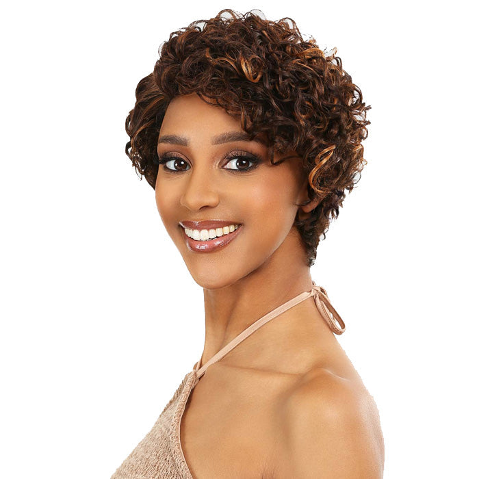 Vanessa Party Lace Y-Shaped Wider Part Lace Front Wig - BRITTNEY Alexwigs