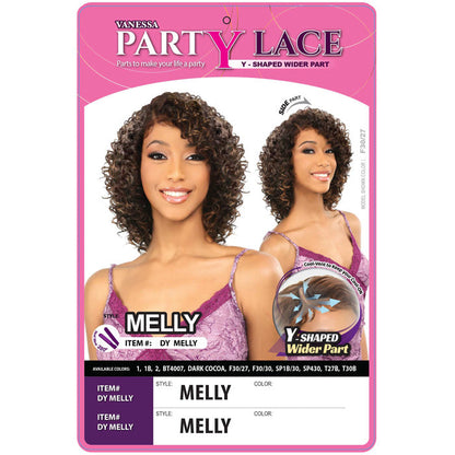 Vanessa Party Lace Y-Shaped Wider Lace Part Wig - DY MELLY Alexwigs