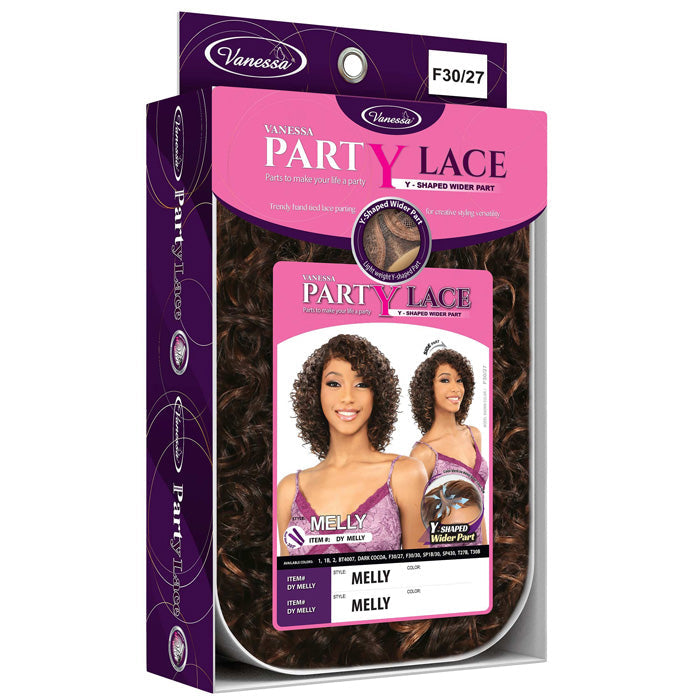 Vanessa Party Lace Y-Shaped Wider Lace Part Wig - DY MELLY Alexwigs
