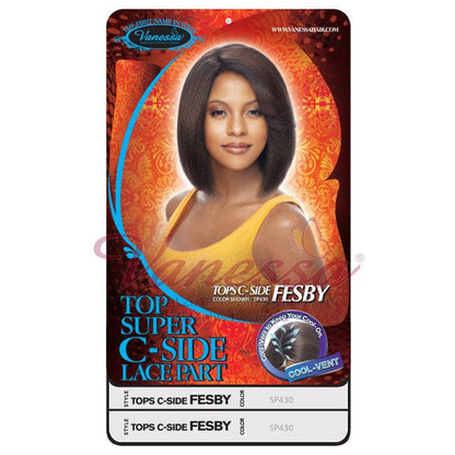 Vanessa Top Super C-Side Lace Part Wig - FESBY Alexwigs