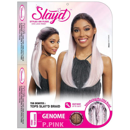 Vanessa Slayed Deep Hand-Tied Middle Part Lace Front Wig - GENOME Alexwigs