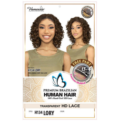Vanessa Glueless 100% Premium Brazilian Human Hair 13x4 HD Lace Front Part - H134 LORY Alexwigs