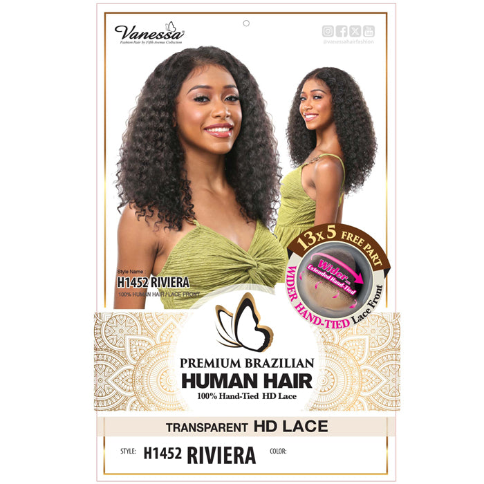 Vanessa Premium Brazilian Human Hair Glueless 13x5 HD Lace Front Wig - RIVIERA Alexwigs