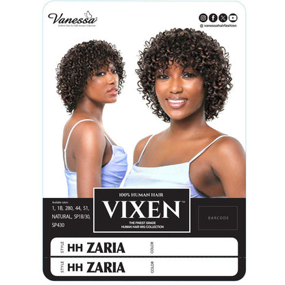 Vanessa Vixen 100% Human Hair Full Wig - HH ZARIA