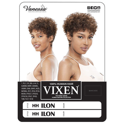 Vanessa Vixen 100% Human Hair Full Wig - HH ILON