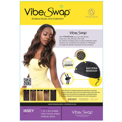 Vanessa Vibe Swap Half Wig - ISSEY