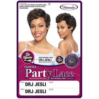 Vanessa Party Lace Deep J-Part Lace Wig - DRJ JESLI Alexwigs