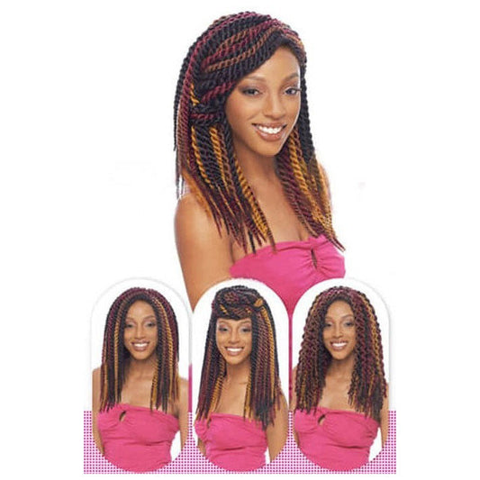 Vanessa Pre-Looped Crochet - HAVANA JUMBO TWIST 14" Alexwigs