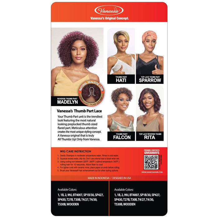 Vanessa Thumb Part Wig - RMB MADELYN Alexwigs