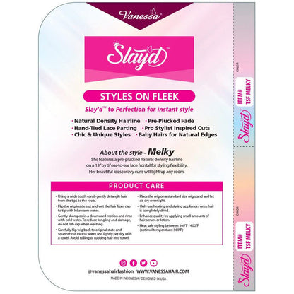 Vanessa Slayed 13x6 Lace Front Wig - MELKY Alexwigs