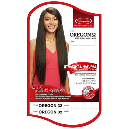 Vanessa Straight & Natural Fashion Wig - OREGON 32 Alexwigs