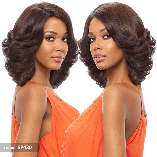 Vanessa Top Super WC-Side Lace Part Swissilk Wig - TOPS WC PENDA Alexwigs