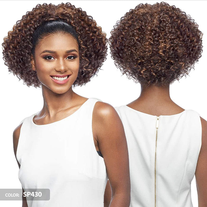 Vanessa Snap Bang & Pony Bundle Removable Bang Wrap Ponytail - STBB TINA Alexwigs