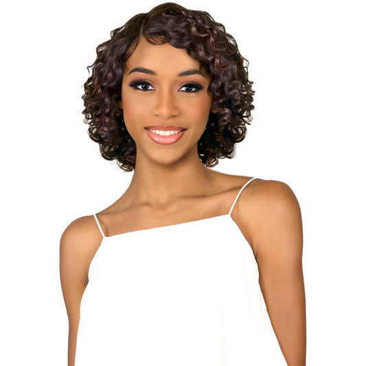 Vanessa 100% Brazilian Human Hair Swissilk J-Part HD Lace Front Wig - TJH NESSY - Hand-Tied Alexwigs