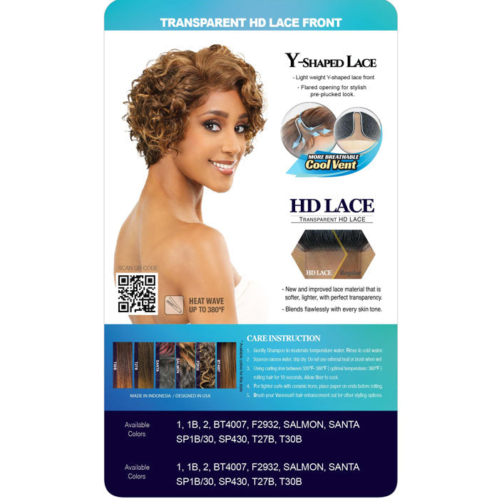 Vanessa Tops Y Part HD Lace Front Wig - KYRON Alexwigs