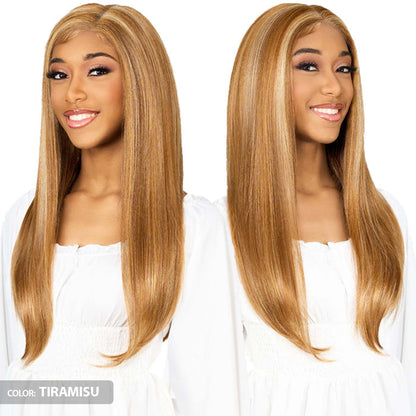 Vanessa View 99 Glueless Human Hair Blend Whole Hand-Tied 360 HD Lace Wig - VIEW99 HB MIDO