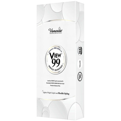 Vanessa View 99 Glueless Human Hair Blend Whole Hand-Tied 360 HD Lace Wig - VIEW99 HB MIDO