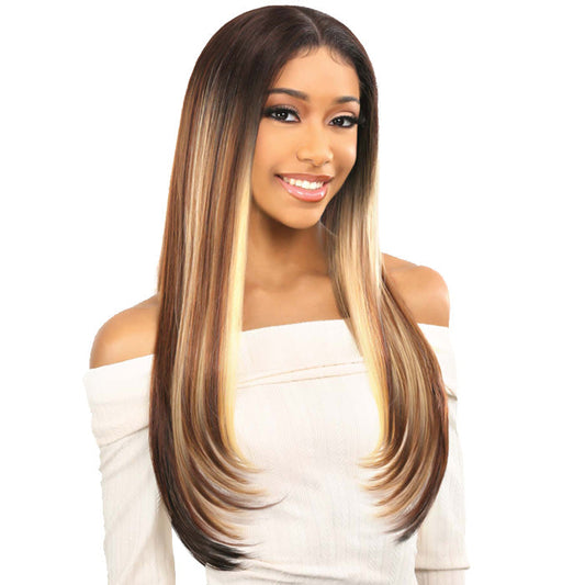 Vanessa View 99 Glueless 360 Whole Hand-Tied Human Hair Blended HD Lace Wig - VIEW 99 HB OLIK