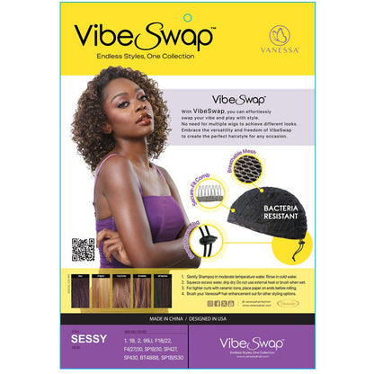 Vanessa Vibe Swap Half Wig - SESSY