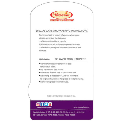 Vanessa Drawstring Ponytail Express Curl - ST ABEC Alexwigs