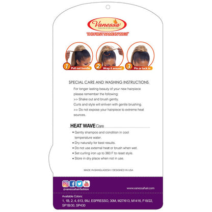 Vanessa Drawstring Ponytail With Bundle Wrap Express Curl - STB ABIS Alexwigs