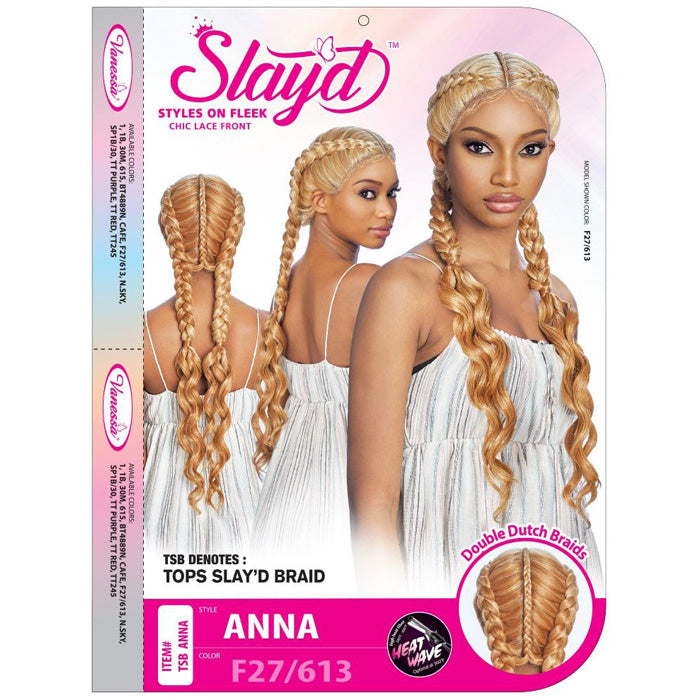 Vanessa Slayd Double Dutch Braid Lace Front Wig - TSB ANNA Alexwigs