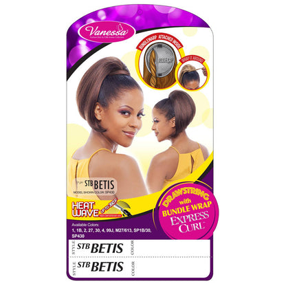 Vanessa Drawstring Ponytail With Bundle Wrap - ST BETIS Alexwigs