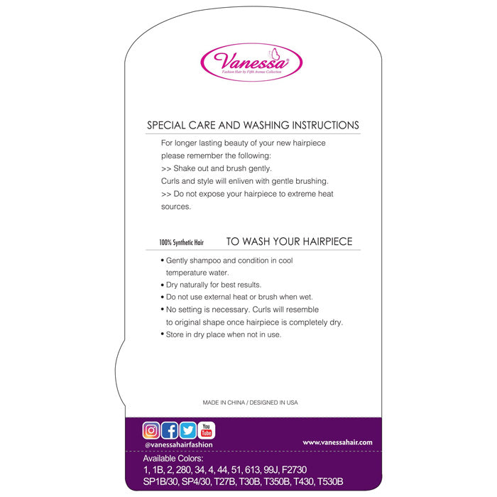 Vanessa Drawstring Express Curl Ponytail - ST CATA Alexwigs