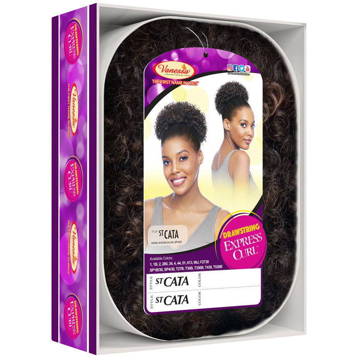 Vanessa Drawstring Express Curl Ponytail - ST CATA Alexwigs
