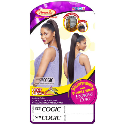 Vanessa Drawstring With Bundle Wrap Express Curl Ponytail - STB COGIC Alexwigs