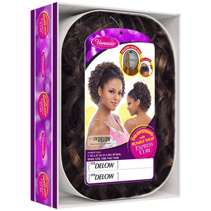 Vanessa Drawstring Ponytail With Bundle Wrap Express Curl - STB DELOW Alexwigs