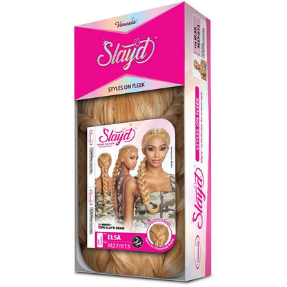 Vanessa Slayd Dual Texture Braid Lace Front Wig - ELSA Alexwigs